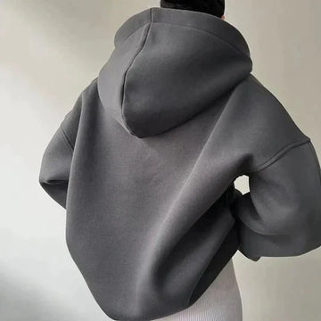 LEENA | Moderne en warme damestrui in de kleur Grijs voor dames in stijl ideaal voor de herfst.