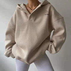 LEENA | Moderne en warme damestrui in de kleur Grijs voor dames in stijl ideaal voor de herfst.