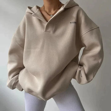 LEENA | Moderne en warme damestrui in de kleur Grijs voor dames in stijl ideaal voor de herfst.