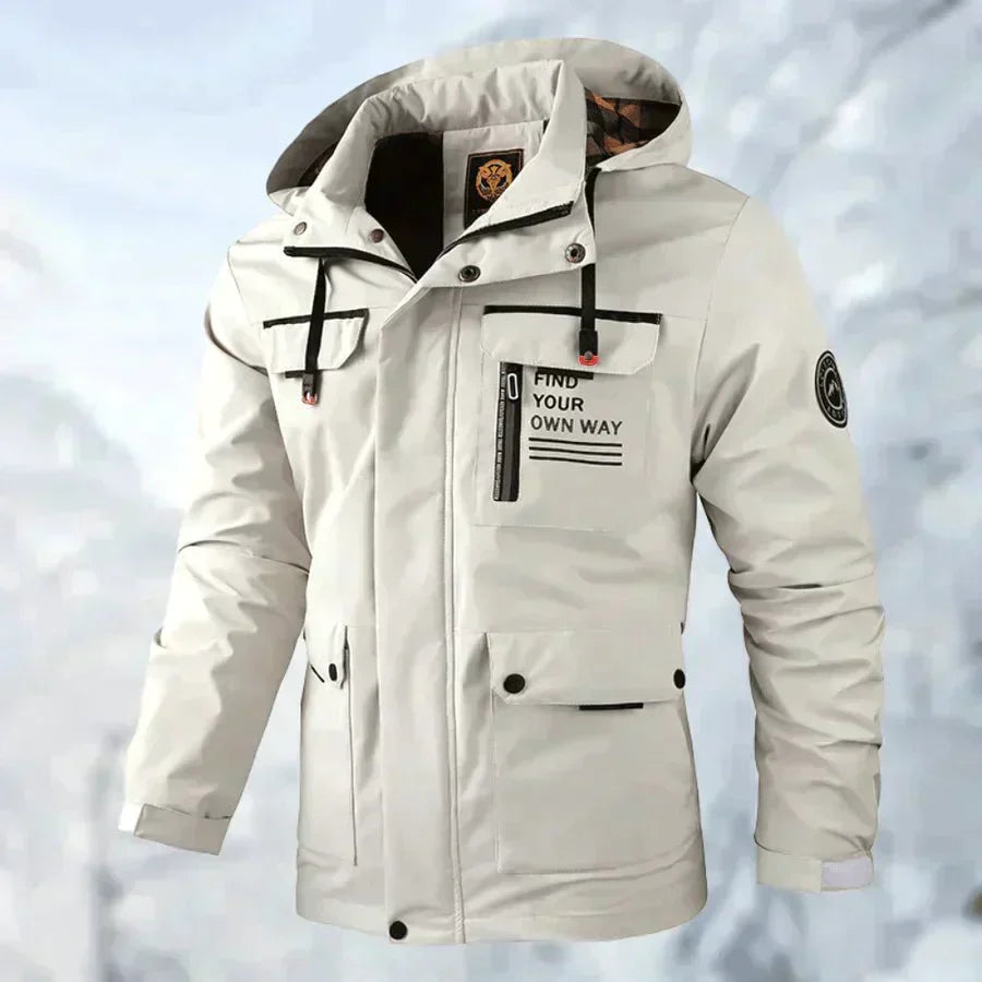 Legend | Waterdichte Jas voor Heren in de kleur Wit voor heren in Outdoor stijl ideaal voor de winter