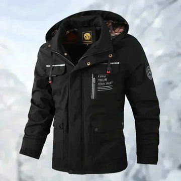 Legend | Waterdichte Jas voor Heren in de kleur Zwart voor heren in Outdoor stijl ideaal voor de winter