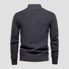 Leno | Klassieke herencardigan in de kleur Beige voor heren in Heritage stijl geschikt voor alle seizoenen.
