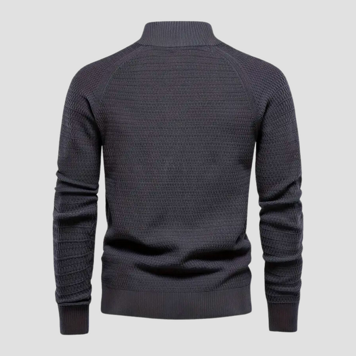 Leno | Klassieke herencardigan in de kleur Beige voor heren in Heritage stijl geschikt voor alle seizoenen.