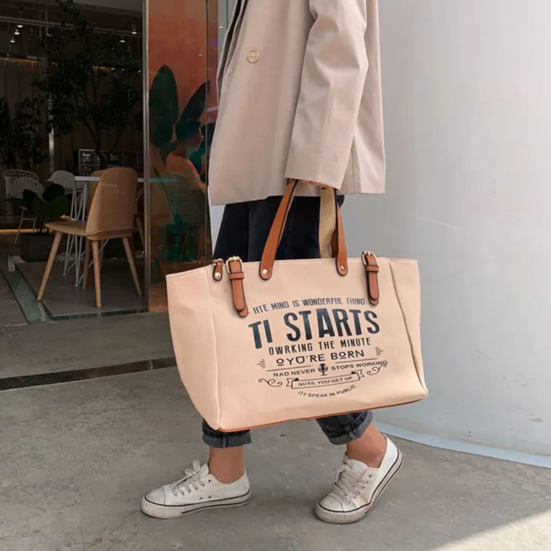 Lexie Grote Draagtas | Casual & Trendy in de kleur Blauw voor dames in stijl geschikt voor alle seizoenen.