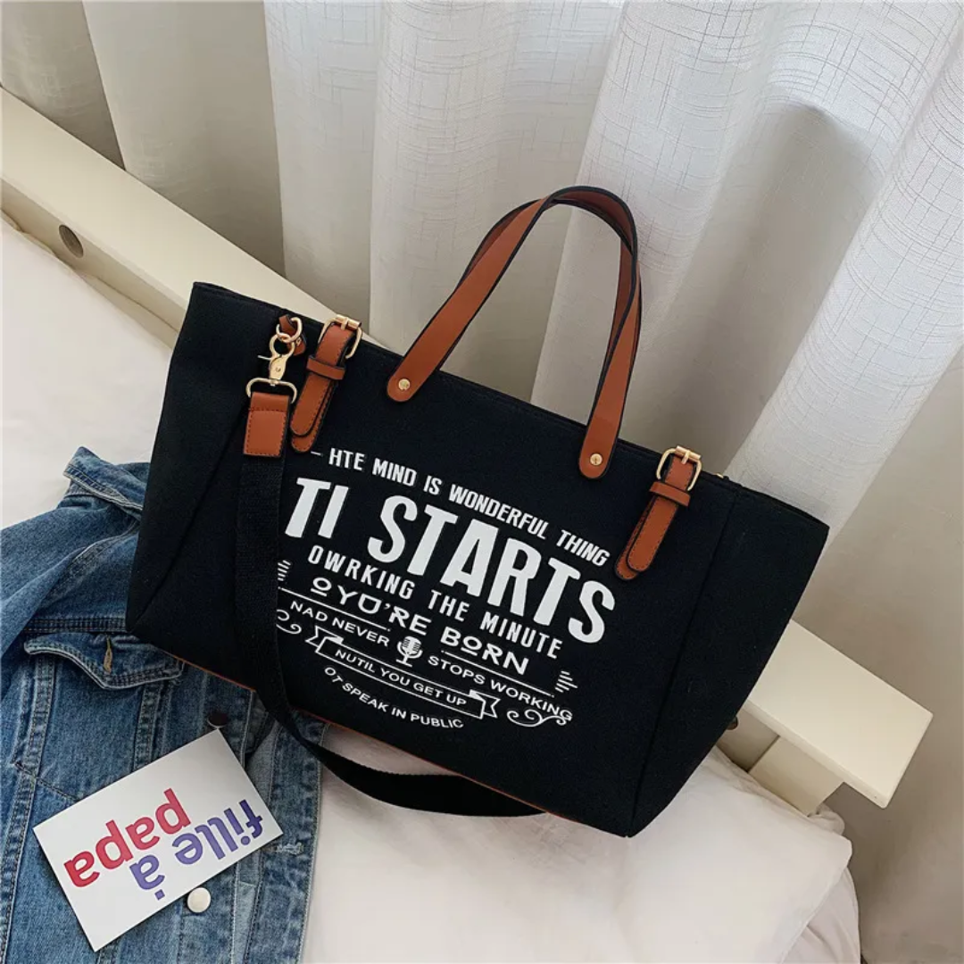 Lexie Grote Draagtas | Casual & Trendy in de kleur Blauw voor dames in stijl geschikt voor alle seizoenen.
