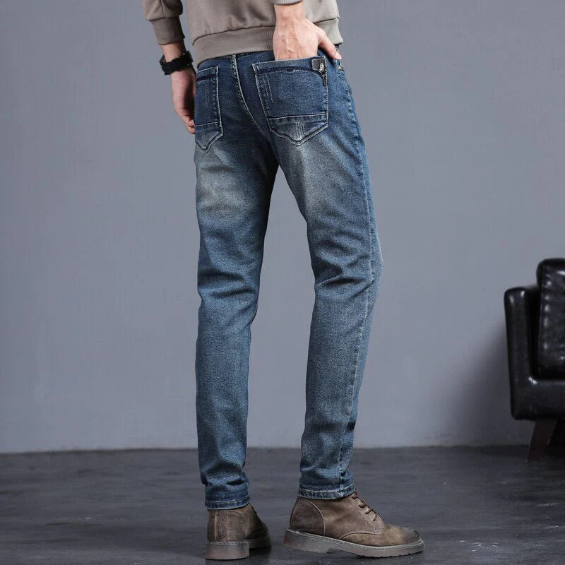 Liam | Modne męskie jeansy biker