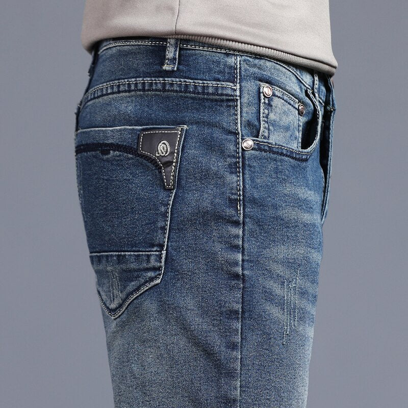 Liam | Modne męskie jeansy biker