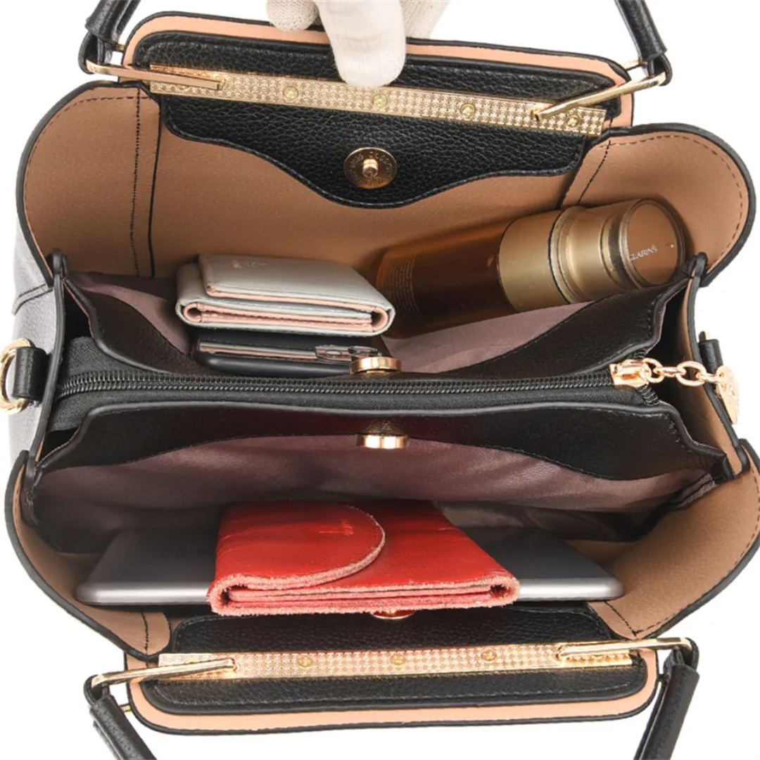 Lizie Draagtas | Luxe & Trendy in de kleur Rood voor dames in stijl geschikt voor alle seizoenen.