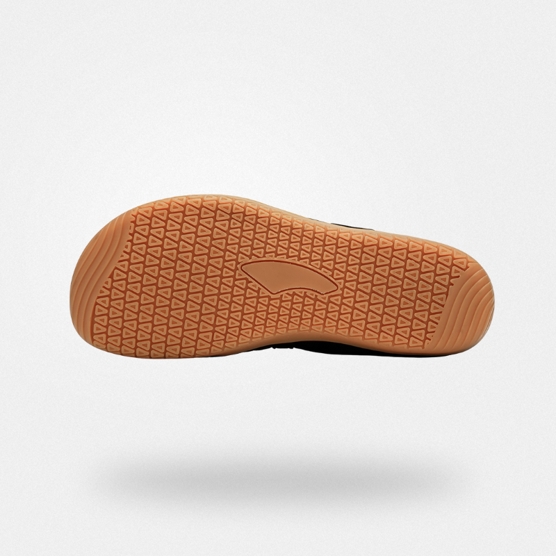 Loek | Comfortabele blotevoetsschoenen in de kleur Grijs voor heren in stijl geschikt voor alle seizoenen.