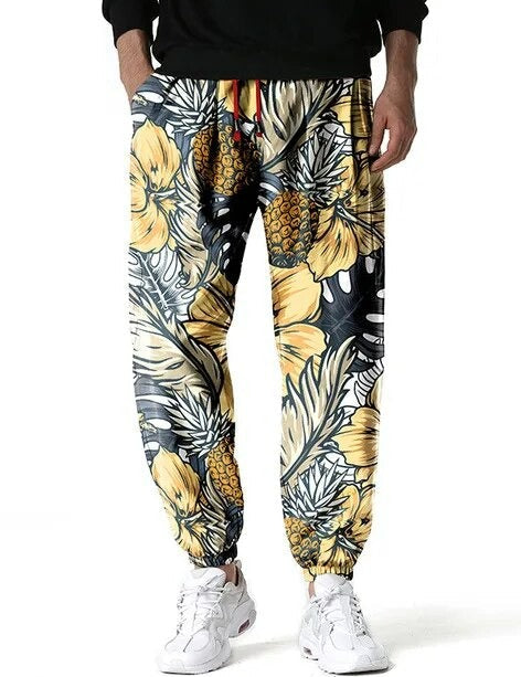 Loeka | Bloemenprint Joggingbroek met stijl