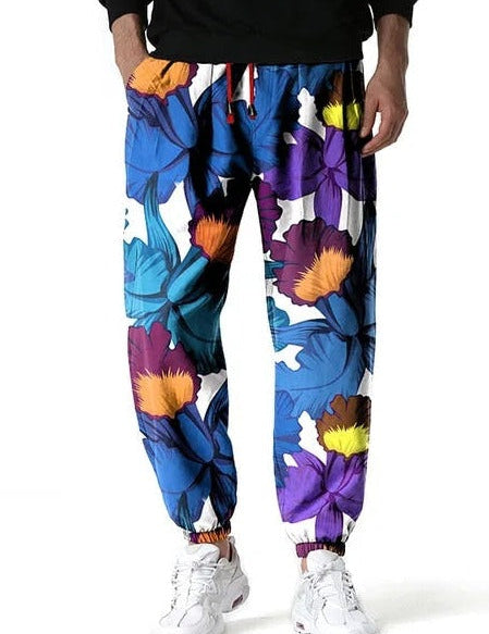 Loeka | Bloemenprint Joggingbroek met stijl