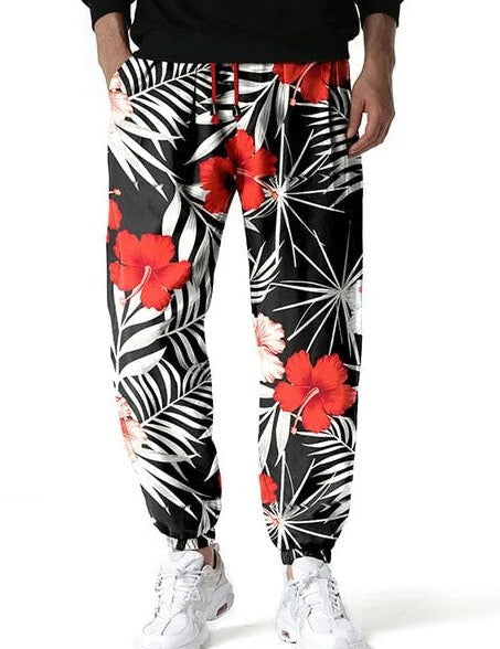Loeka | Bloemenprint Joggingbroek met stijl