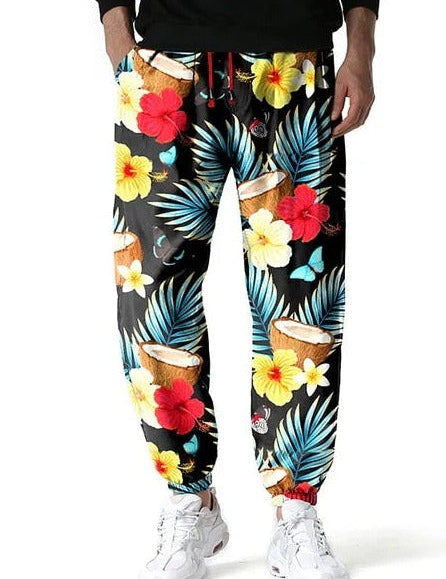 Loeka | Bloemenprint Joggingbroek met stijl