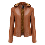 Loes | Stijlvolle suede leren jas voor vrouwen in de kleur Kameel voor dames in Heritage stijl geschikt voor alle seizoenen.
