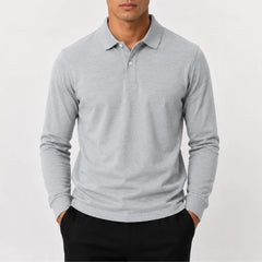 Polo met lange mouwen