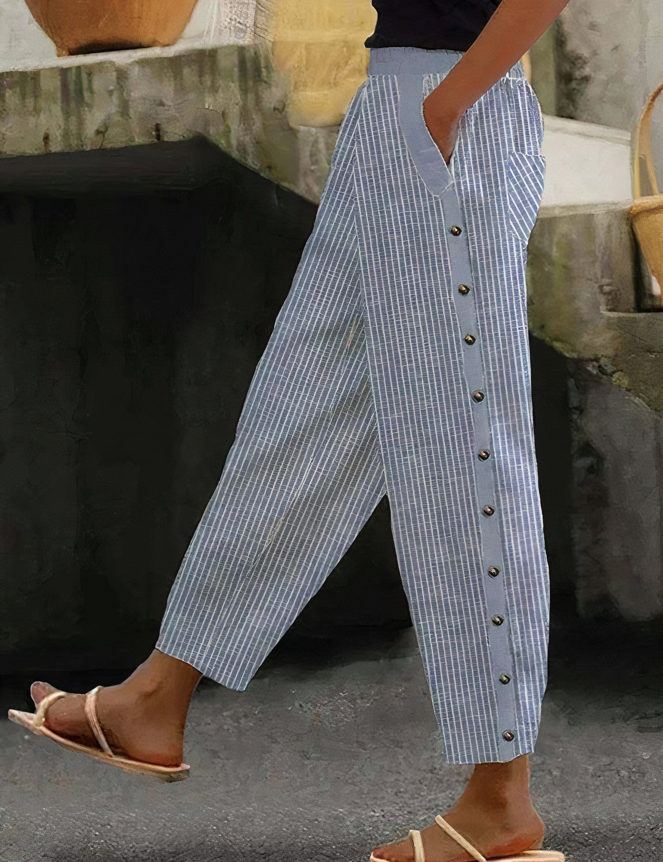 Lotte Casual Broek - Stijlvol Comfort en Duurzame Kwaliteit