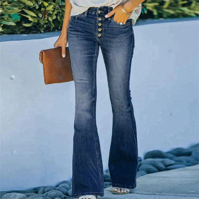 Lotte | High-Waist Spijkerbroek in stijl