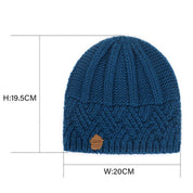 Lotte | Stijlvolle & comfy gebreide beanie in de kleur Wit voor dames in Streetwear stijl ideaal voor de winter