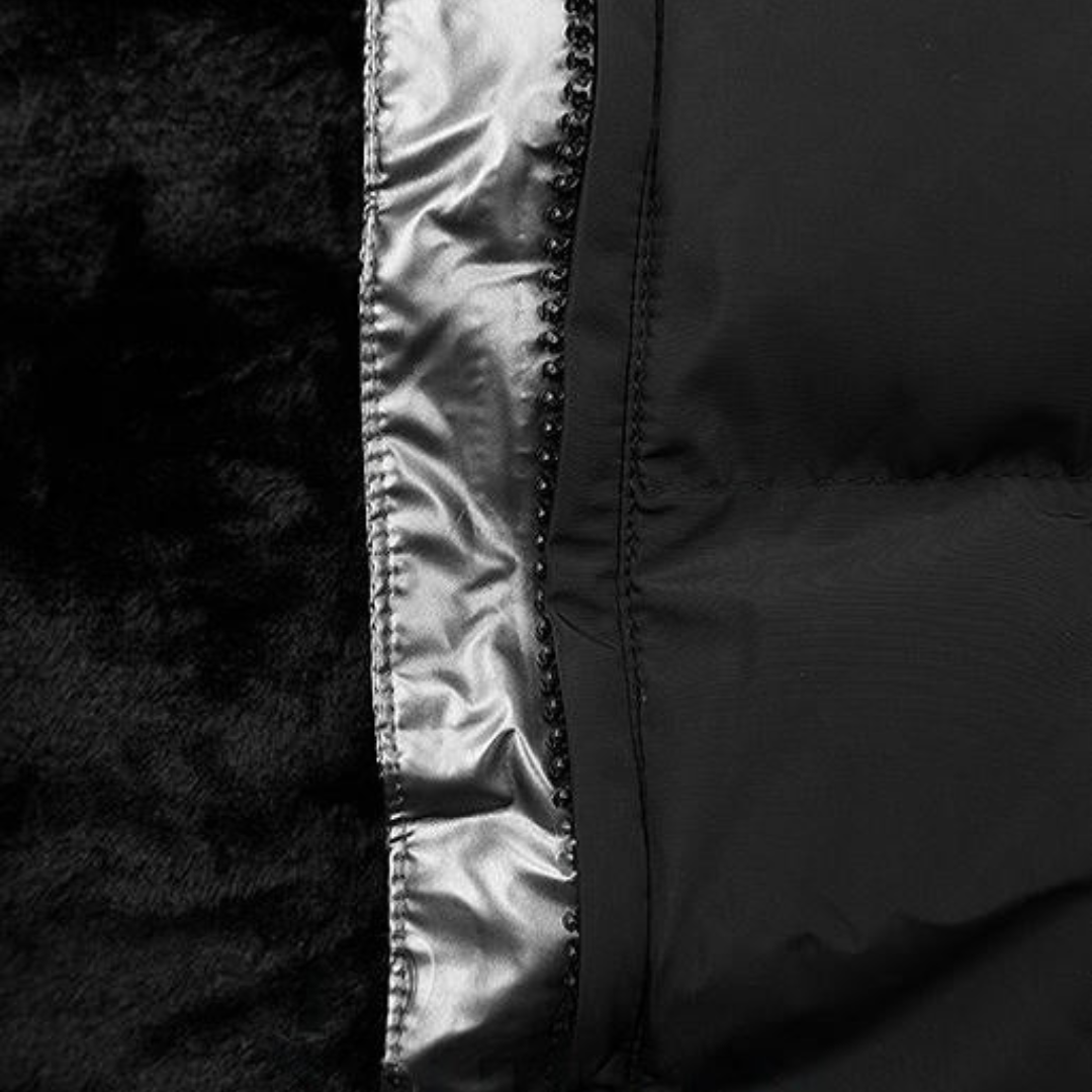 Lotte | Waterdichte winterjas in de kleur Zwart voor dames in Outdoor stijl ideaal voor de winter