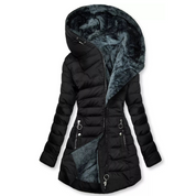 Lotte | Waterdichte winterjas in de kleur Zwart voor dames in Outdoor stijl ideaal voor de winter