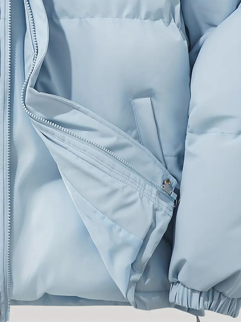 Lotte | Winterjack met capuchon voor dames in de kleur Roze voor dames in stijl ideaal voor de winter