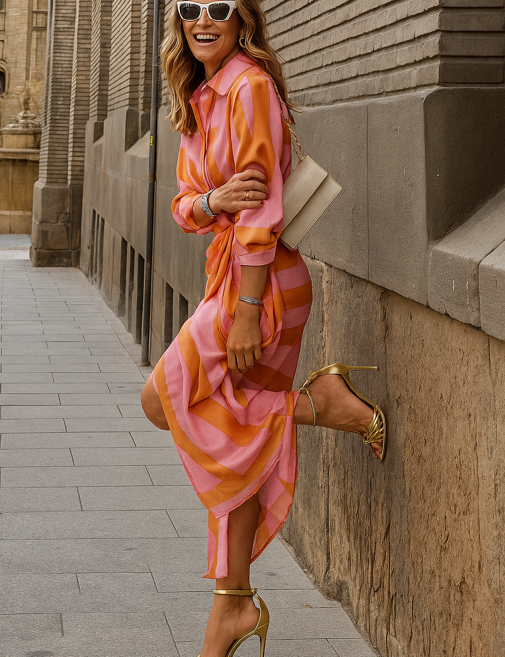 Roze voor dames in Smart-casual stijl ideaal voor de lente.