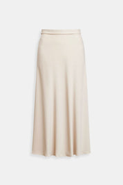 Stijlvolle Drapeermidirok met Hoge Taille - Louise