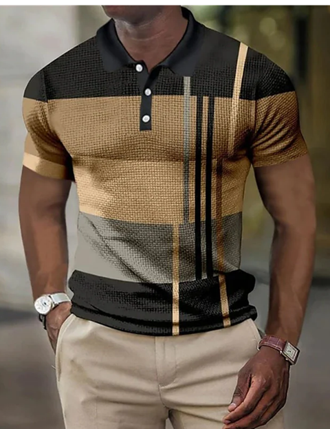 Stijlvolle heren polo, perfect voor elke gelegenheid en met een prachtige pasvorm voor een moderne uitstraling. Gemaakt van hoogwaardige materialen voor duurzaamheid, met een trendy ontwerp en comfortabele pasvorm.