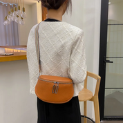 Lucy Leren Zadeltas | Schattig en trendy in de kleur Groen voor dames in stijl geschikt voor alle seizoenen.