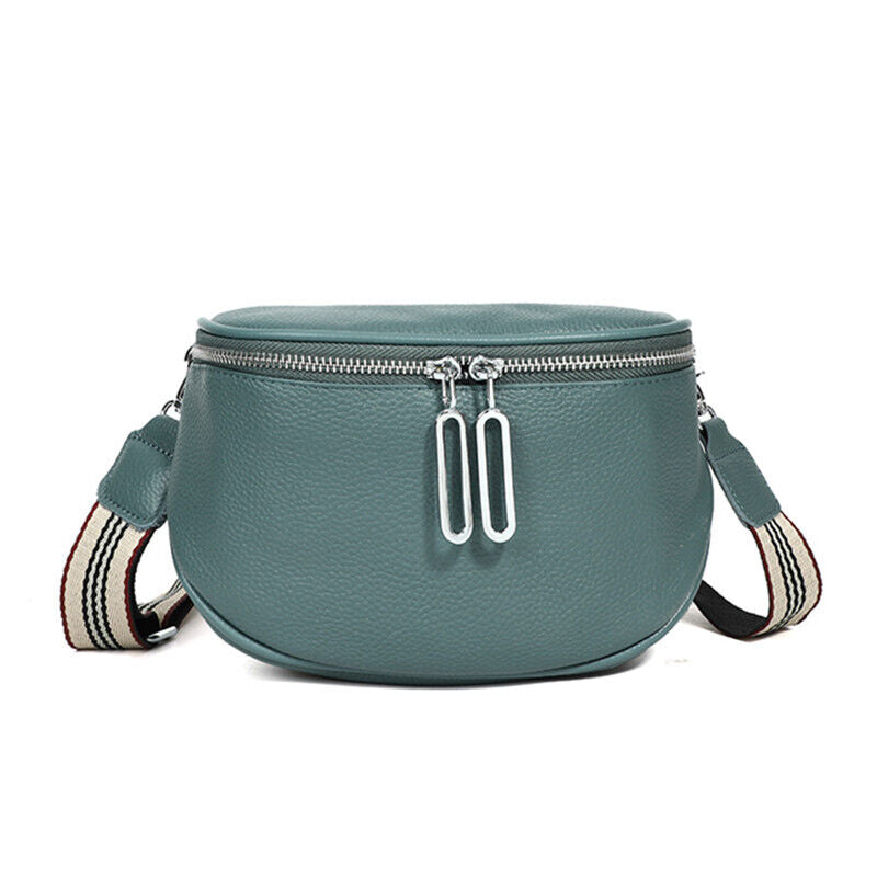 Lucy Leren Zadeltas | Schattig en trendy in de kleur Groen voor dames in stijl geschikt voor alle seizoenen.