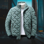 Luuk | Stijlvolle windbreaker in de kleur Groen voor heren in Outdoor stijl ideaal voor de herfst.