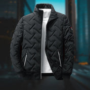 Luuk | Stijlvolle windbreaker in de kleur Zwart voor heren in Outdoor stijl ideaal voor de herfst.