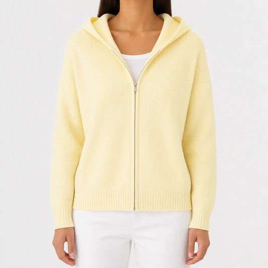 Zip-up hoodie met lange mouwen