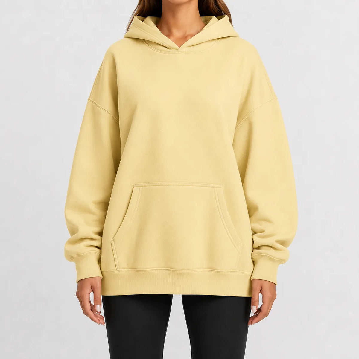 Oversized hoodie met capuchon