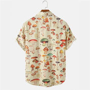 Matheus | Zomer Heren Shirt met stijl in de kleur Geel voor heren in Casual stijl ideaal voor de zomer.