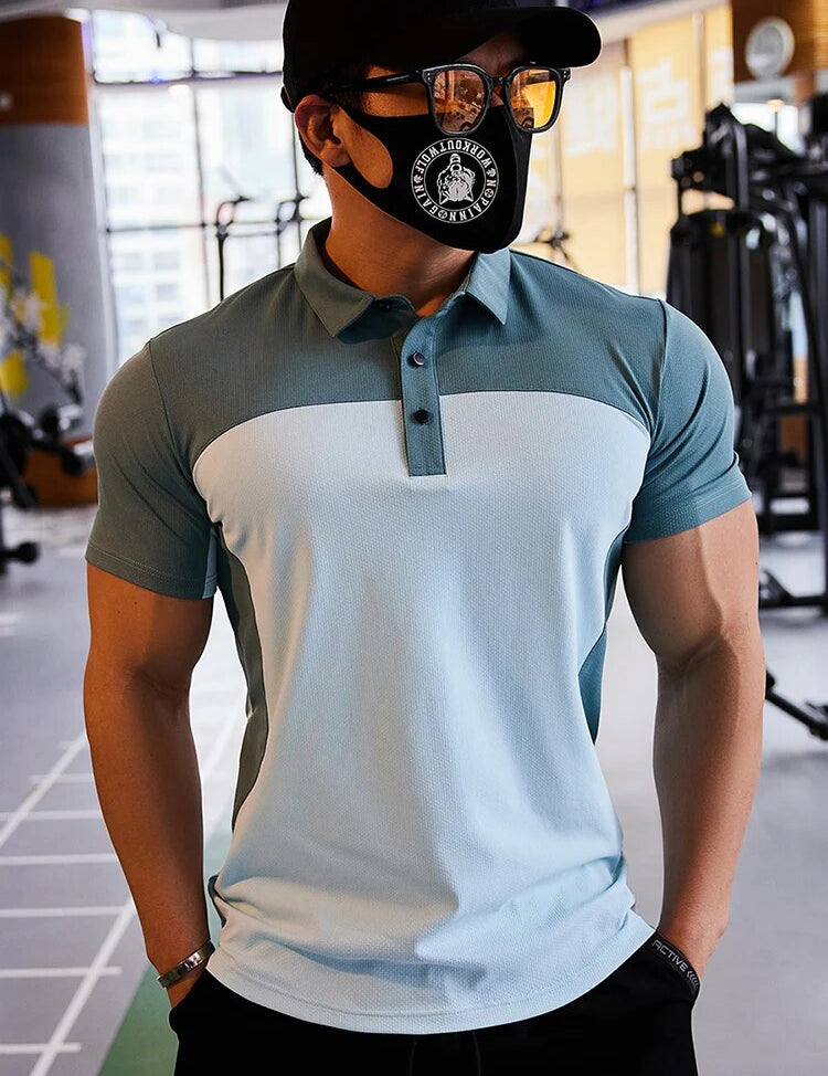 Mats | Sportief heren T-shirt in de kleur Lichtgrijs voor heren in stijl ideaal voor de lente.