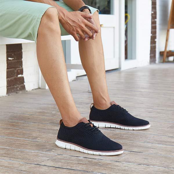 Matthijs klassieke herenschoenen in de kleur Blauw voor heren in Heritage stijl geschikt voor alle seizoenen.