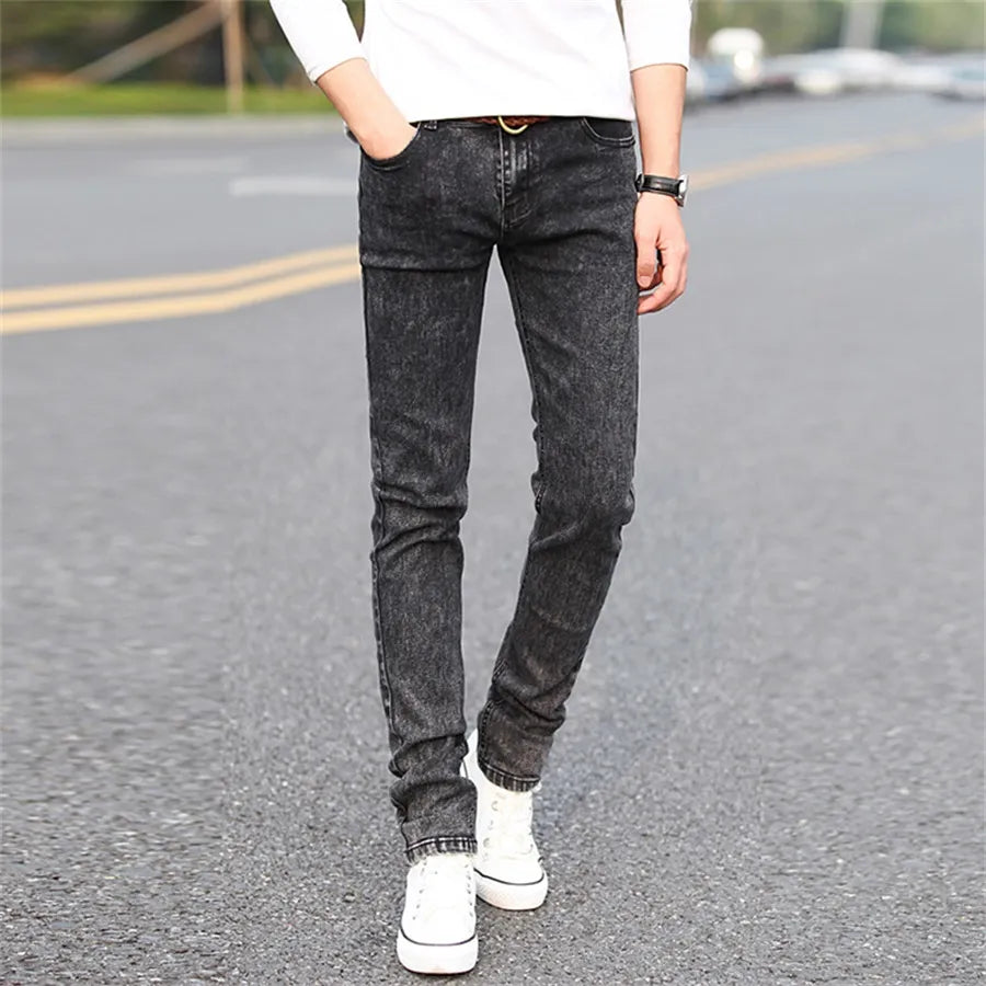 Mees | Elastic Slim Fit Jeans for Men