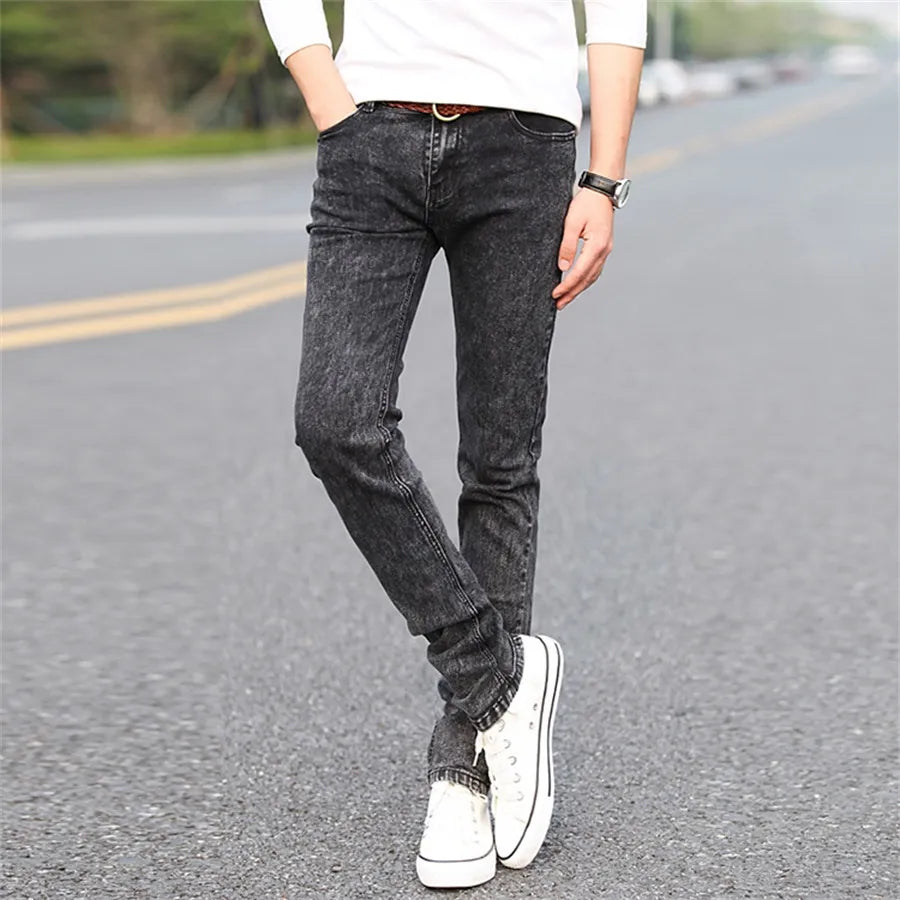 Mees | Elastic Slim Fit Jeans for Men
