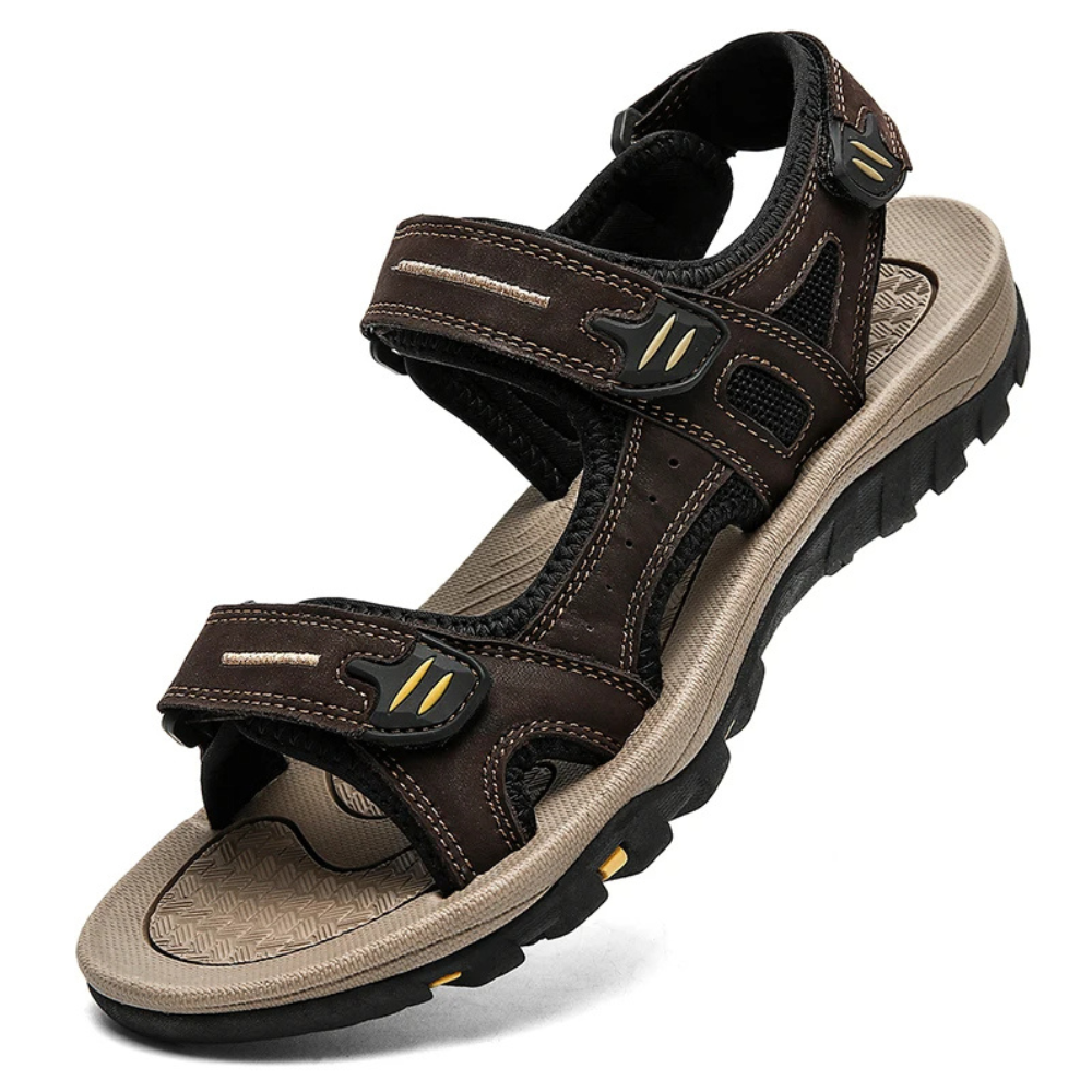 Orthopedische zomersandalen met klittenband