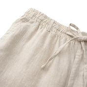 Mex | Zomerse Cassablanca outfit van linnen in de kleur Wit/Beige voor heren in Beach stijl ideaal voor de zomer.