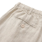 Mex | Zomerse Cassablanca outfit van linnen in de kleur Wit/Beige voor heren in Beach stijl ideaal voor de zomer.