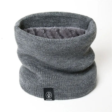 Mieke | Warme & stijlvolle nekwarmer in de kleur Grijs voor dames in Lounge stijl ideaal voor de winter