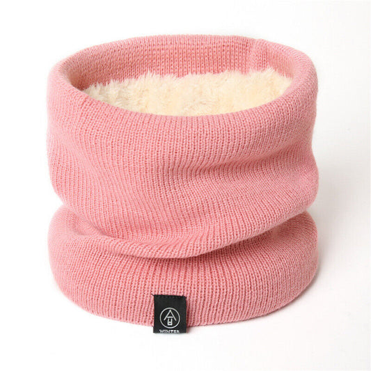 Mieke | Warme & stijlvolle nekwarmer in de kleur Roze voor dames in Lounge stijl ideaal voor de winter