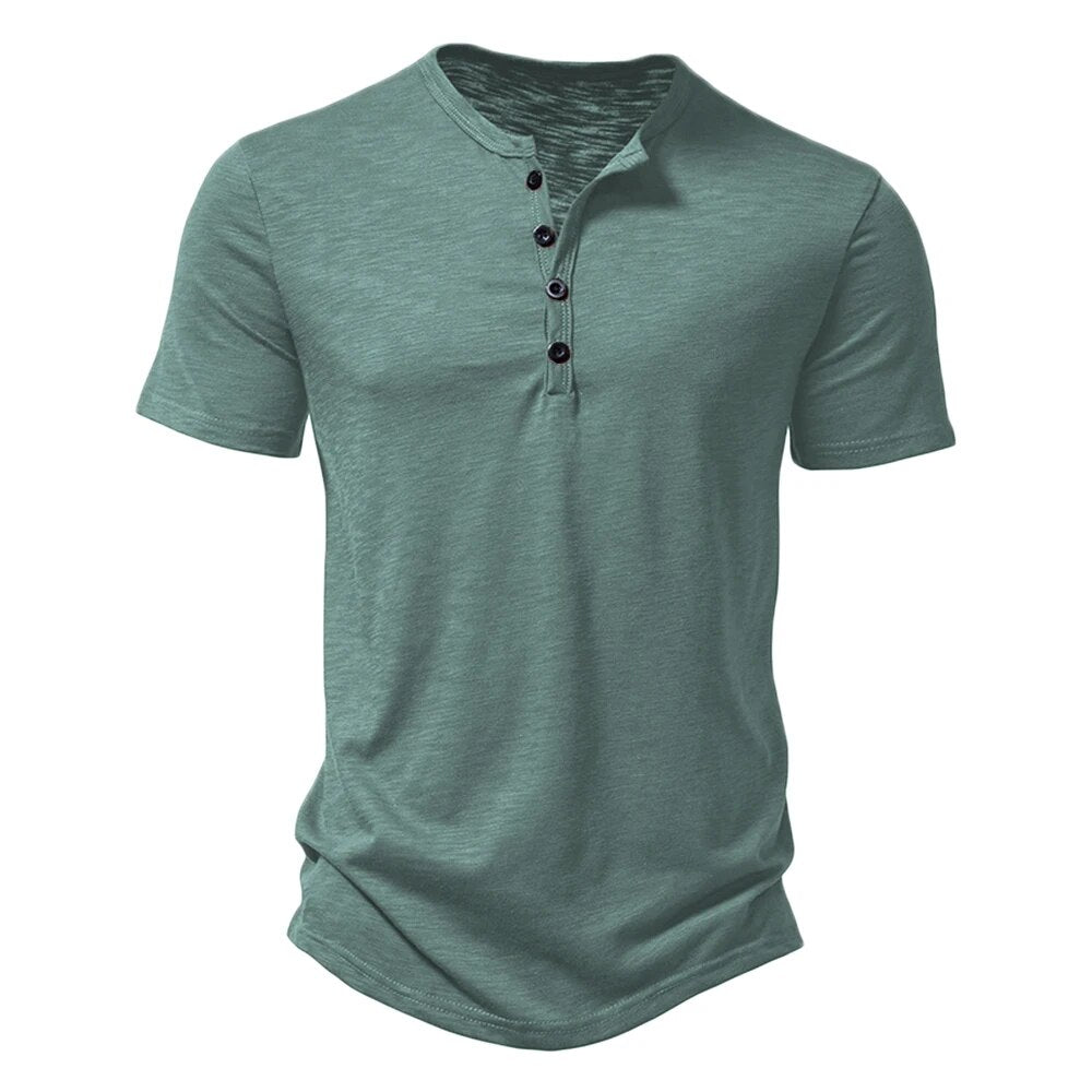 Mila | Casual Poloshirt voor Mannen in de kleur Mintgroen voor heren in stijl geschikt voor alle seizoenen.