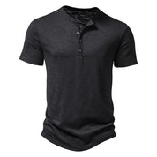 Mila | Casual Poloshirt voor Mannen in de kleur Zwart voor heren in stijl geschikt voor alle seizoenen.