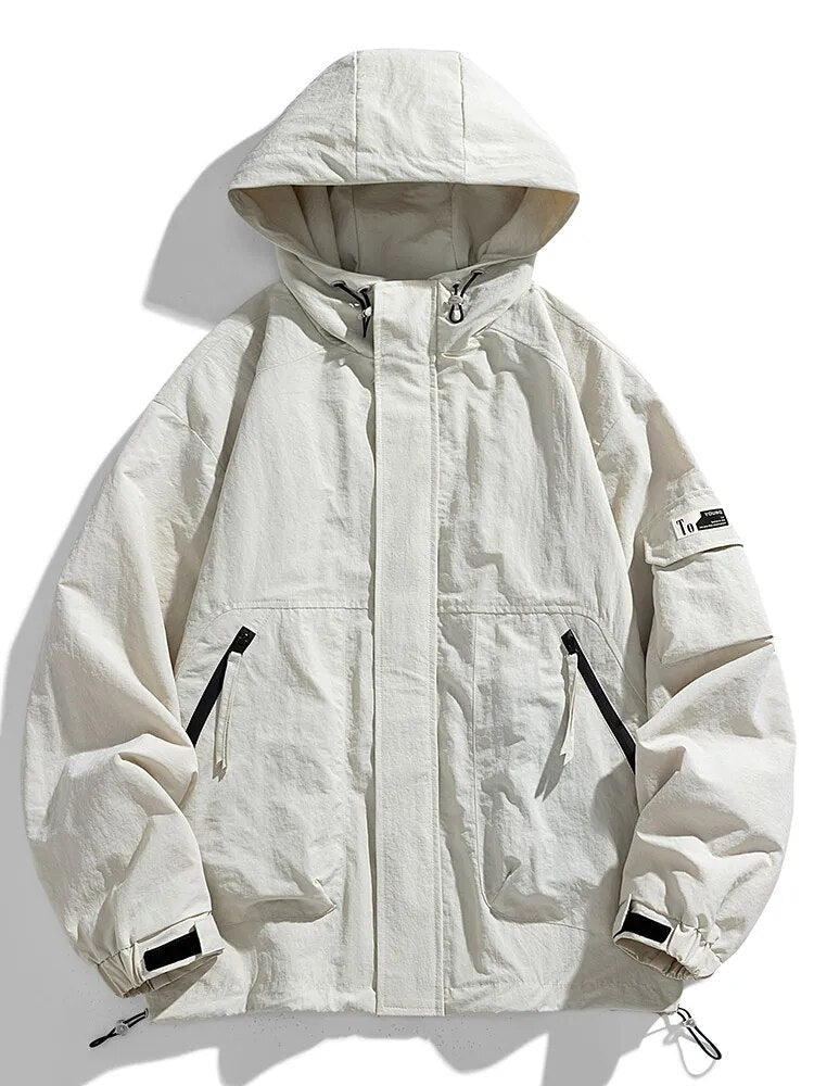 Milan | Stijlvol Heren Herfst Windjack in de kleur Beige voor heren in stijl ideaal voor de herfst.