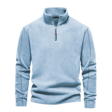 Milano | warm casual sweatshirt in de kleur Blauw voor heren in Casual stijl ideaal voor de herfst.