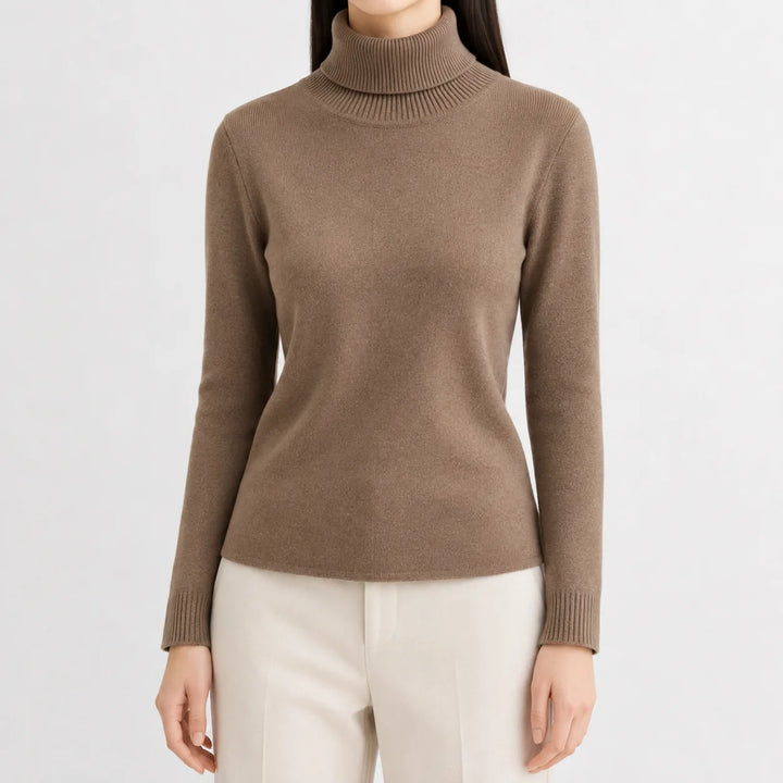 Sweater met turtle neckline