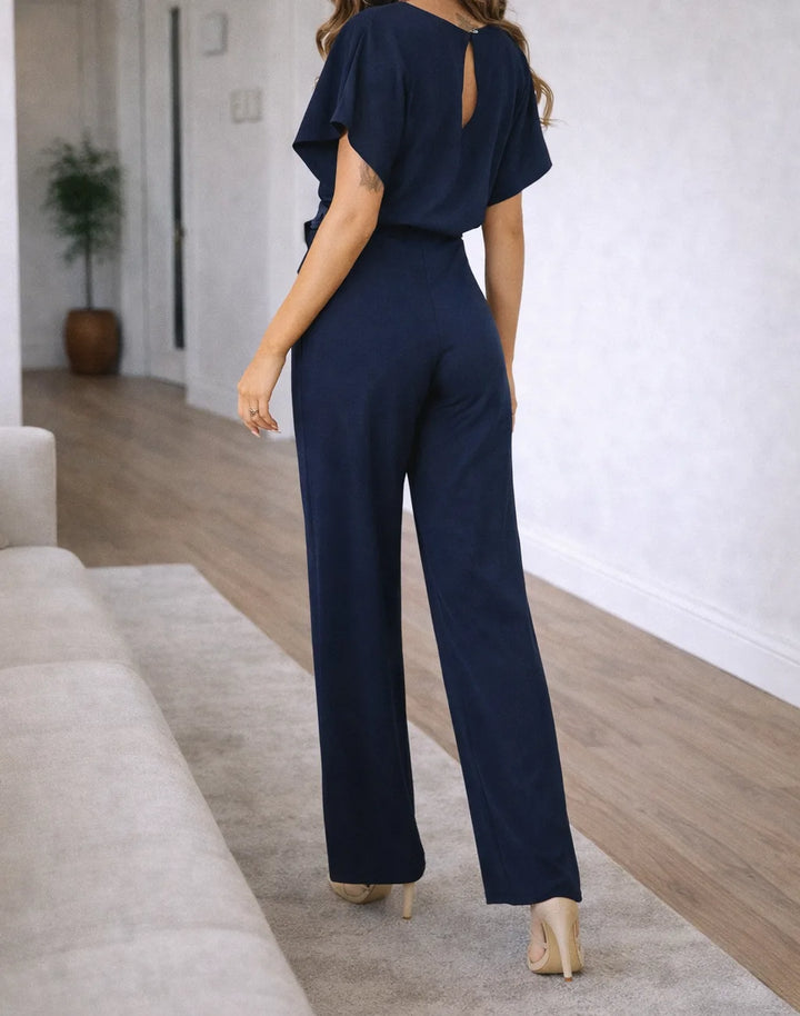 Tops en pants set met wijde broek